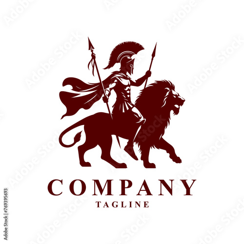 Spartan logo: Symbolizes strength, courage, and discipline, embodying the warrior spirit and resilience.