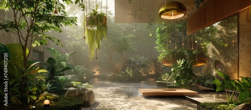 Indoor visualization photo