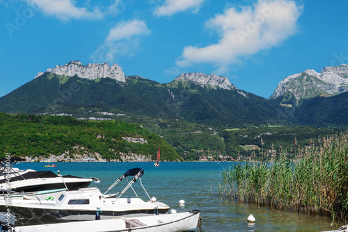 Lake Annecy in summertime