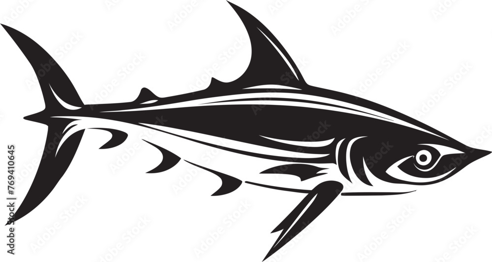 Sleek Sovereign Thresher Shark Emblem in Black Aquatic Majesty Thresher Shark with Black Icon Sleek Sovereign Thresher Shark Emblem in Black Aquatic Majesty Thresher Shark with Black Icon