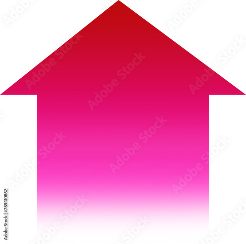 텍스트, 요소, 이미지 강조 화살표 그라데이션 PNG 이미지