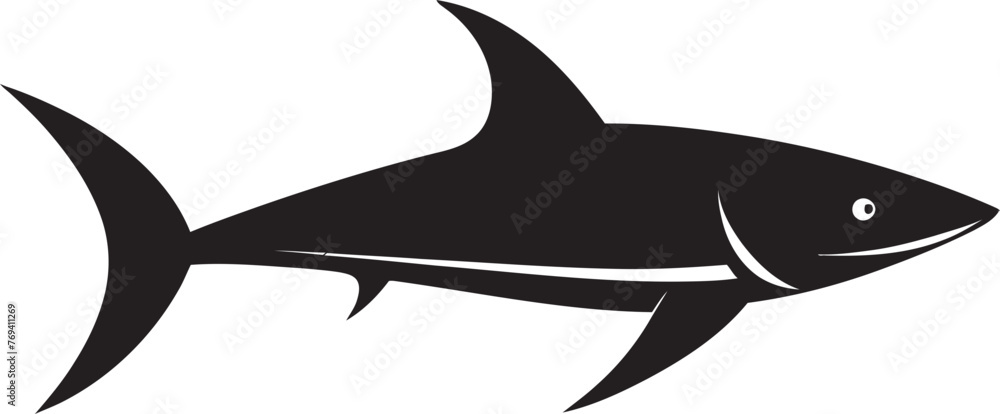 Predatory Majesty Thresher Shark Black Vector Emblem Swift Sovereignty Thresher Shark with Black Emblem Predatory Majesty Thresher Shark Black Vector Emblem Swift Sovereignty Thresher Shark with Black Emblem