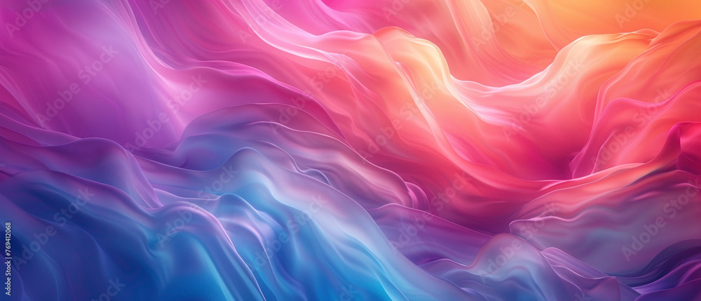 Experience the mesmerizing beauty of a gradient, where colors ebb and flow in a captivating dance, their luminosity captured with breathtaking realism in high-definition detail.