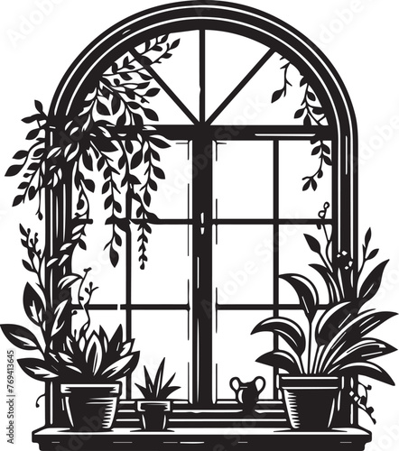 Beautiful Windows Vector Design photo