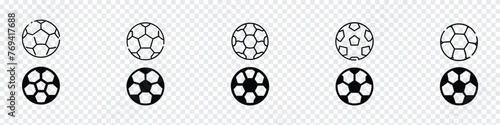 Football vector icon, soccer ball, Soccer ball icon. Soccer ball isolated on white background. European football logo. Football Vector Icon. Soccer ball icon
