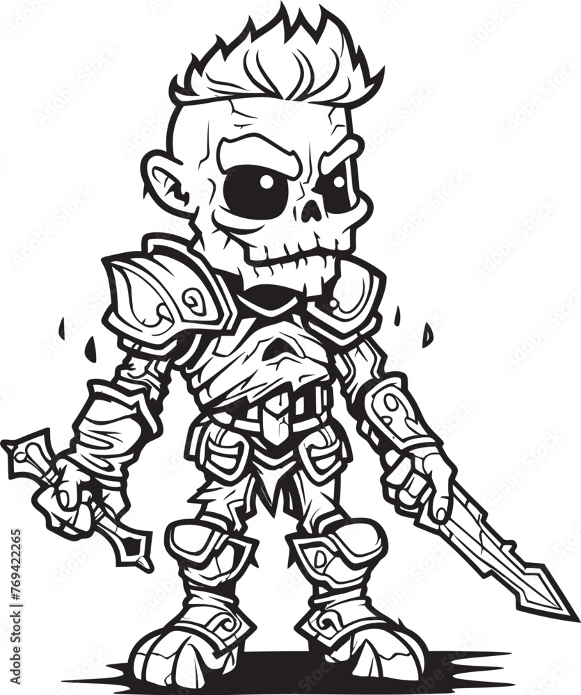 Ghostly Protector Zombie Knight Soldier Black Emblem Design Sinister Sentinel Zombie Knight Soldier Black Icon Emblem Ghostly Protector Zombie Knight Soldier Black Emblem Design Sinister Sentinel Zombie Knight Soldier Black Icon Emblem
