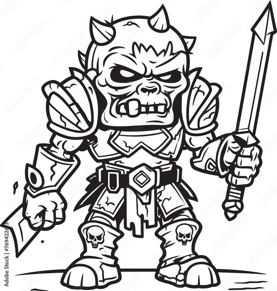 Doomed Sentinel Zombie Knight Soldier Black Icon Design Phantom Defender Zombie Knight Soldier Black Vector Emblem Doomed Sentinel Zombie Knight Soldier Black Icon Design Phantom Defender Zombie Knight Soldier Black Vector Emblem