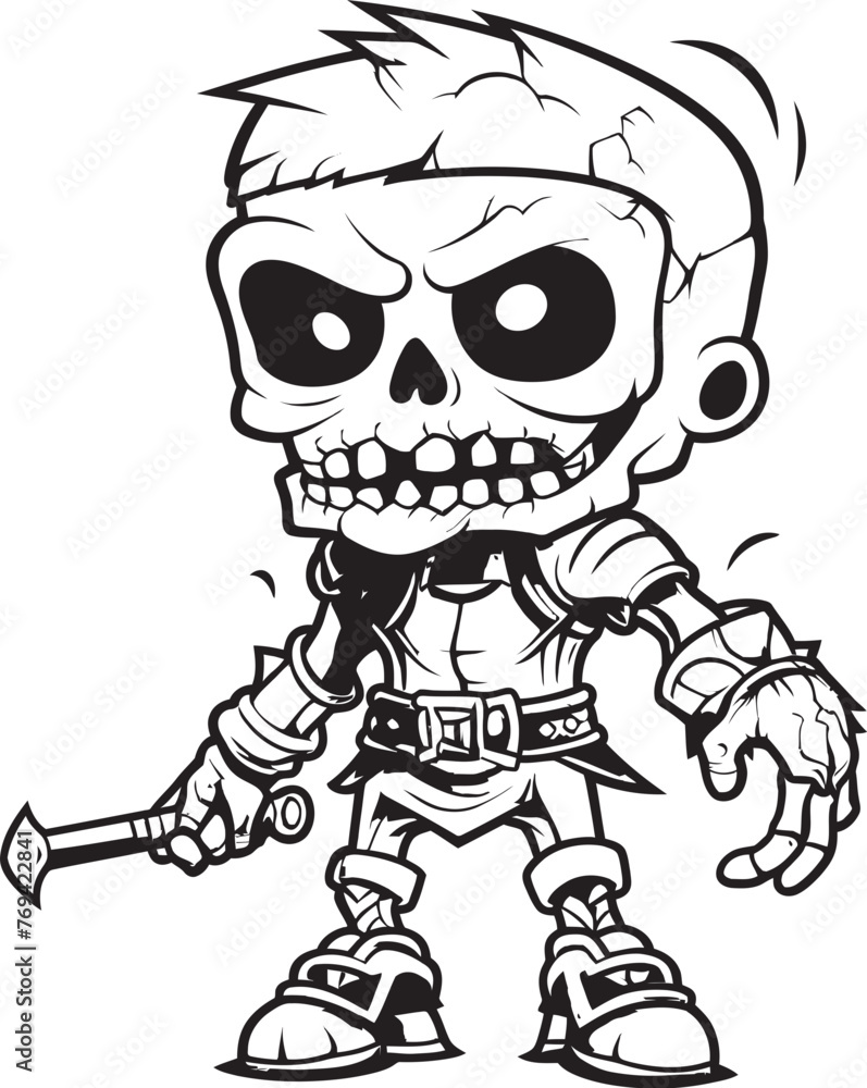 Dark Defender Zombie Knight Soldier Black Vector Emblem Cursed Crusader Zombie Knight Soldier Black Emblem Icon Dark Defender Zombie Knight Soldier Black Vector Emblem Cursed Crusader Zombie Knight Soldier Black Emblem Icon
