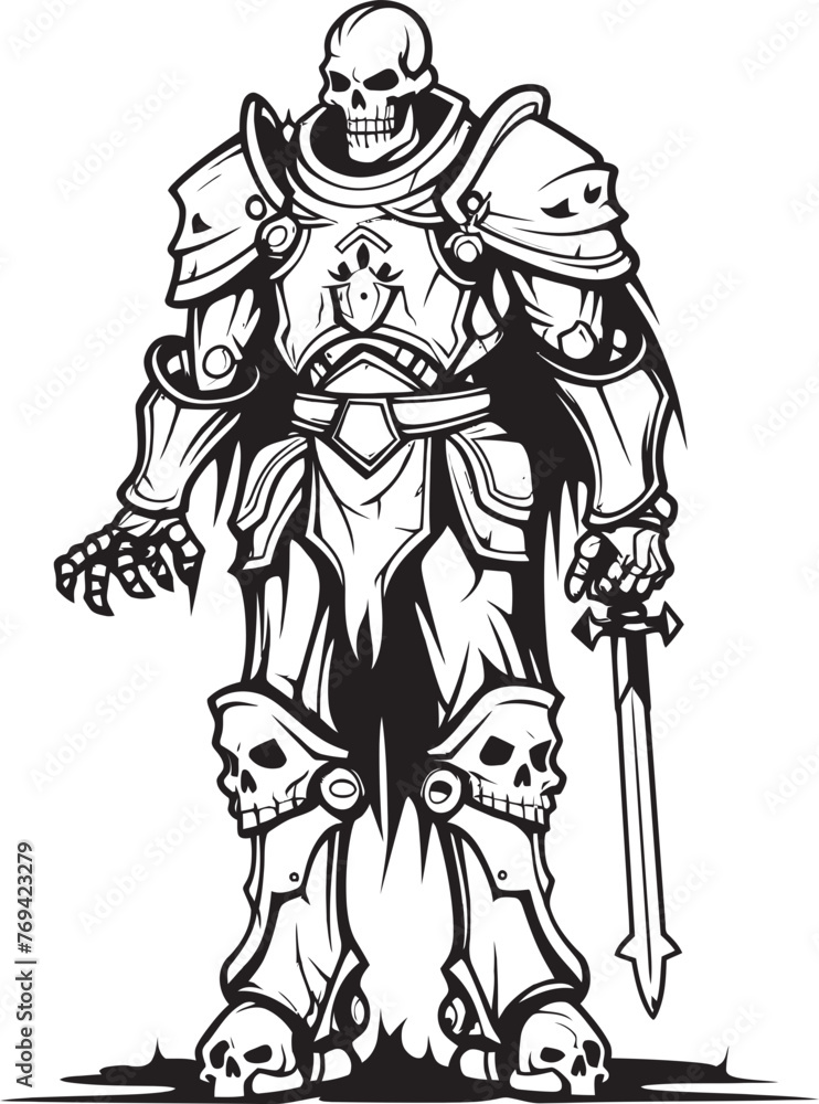 Wraith Warrior Zombie Knight Soldier Black Emblem Icon Ghastly Guardian Zombie Knight Soldier Black Logo Emblem Wraith Warrior Zombie Knight Soldier Black Emblem Icon Ghastly Guardian Zombie Knight Soldier Black Logo Emblem