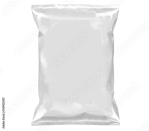 Blank Chips Bags Packaging PNG Design