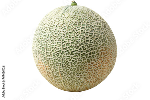 Cantaloupe Bliss on Transparent Background