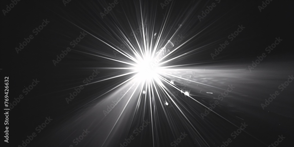 Obraz premium Neon Glow A Blurred Light Effect Generative AI