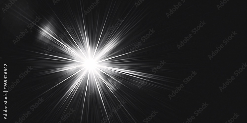 Obraz premium Glowing Light Bulb Generative AI