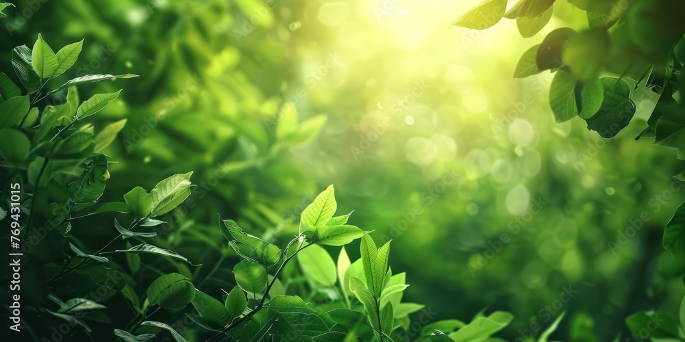 Generate an image of green nature background Generate an image of green nature background