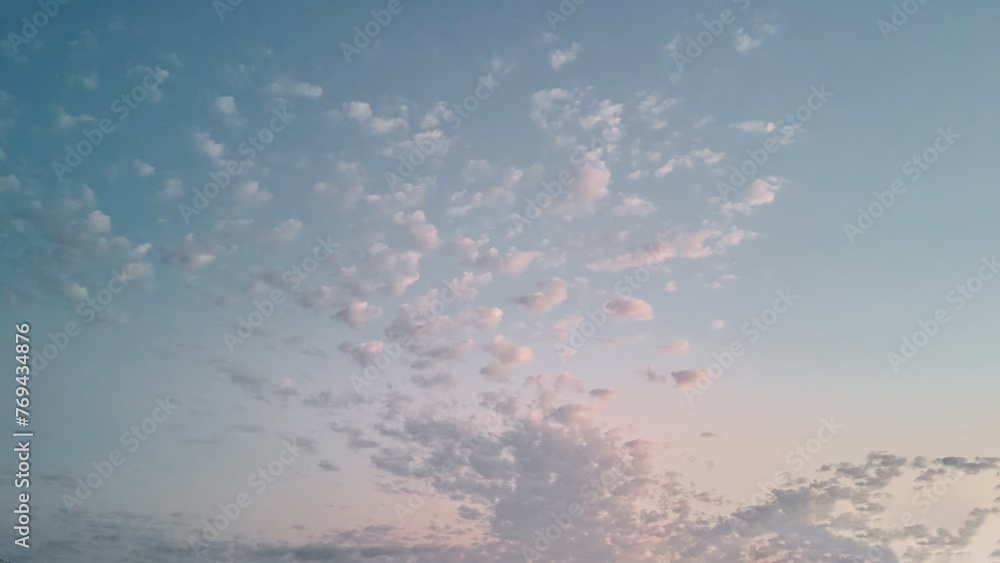 The sky is at sunset. Landscape in summer or autumn The sky is at sunset. Landscape in summer or autumn