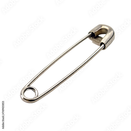 safety pin isolated