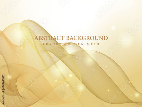 Luxury golden colour abstract background.