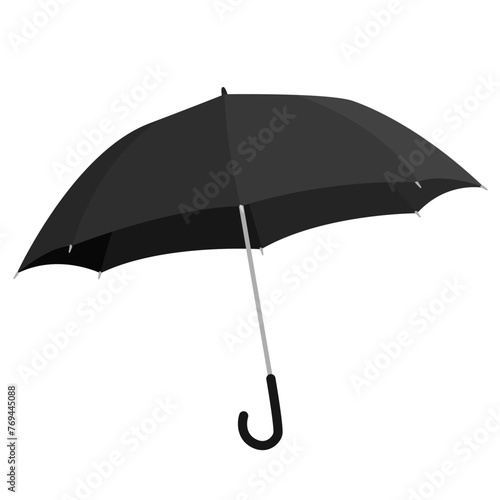 Umbrella illustration. Vector illustration flat design. 