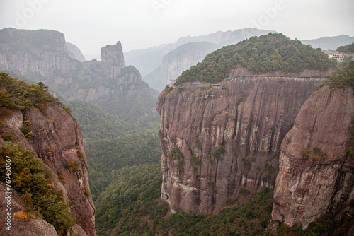 Shenxianju Scenic Spot, Taizhou City, Zhejiang Province, China photo