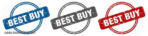 best buy stamp. best buy sign. best buy label set