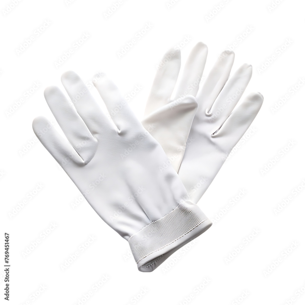 Obraz premium hand gestures in different positions isolated on transparent background.