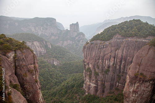 Shenxianju Scenic Spot, Taizhou City, Zhejiang Province, China photo