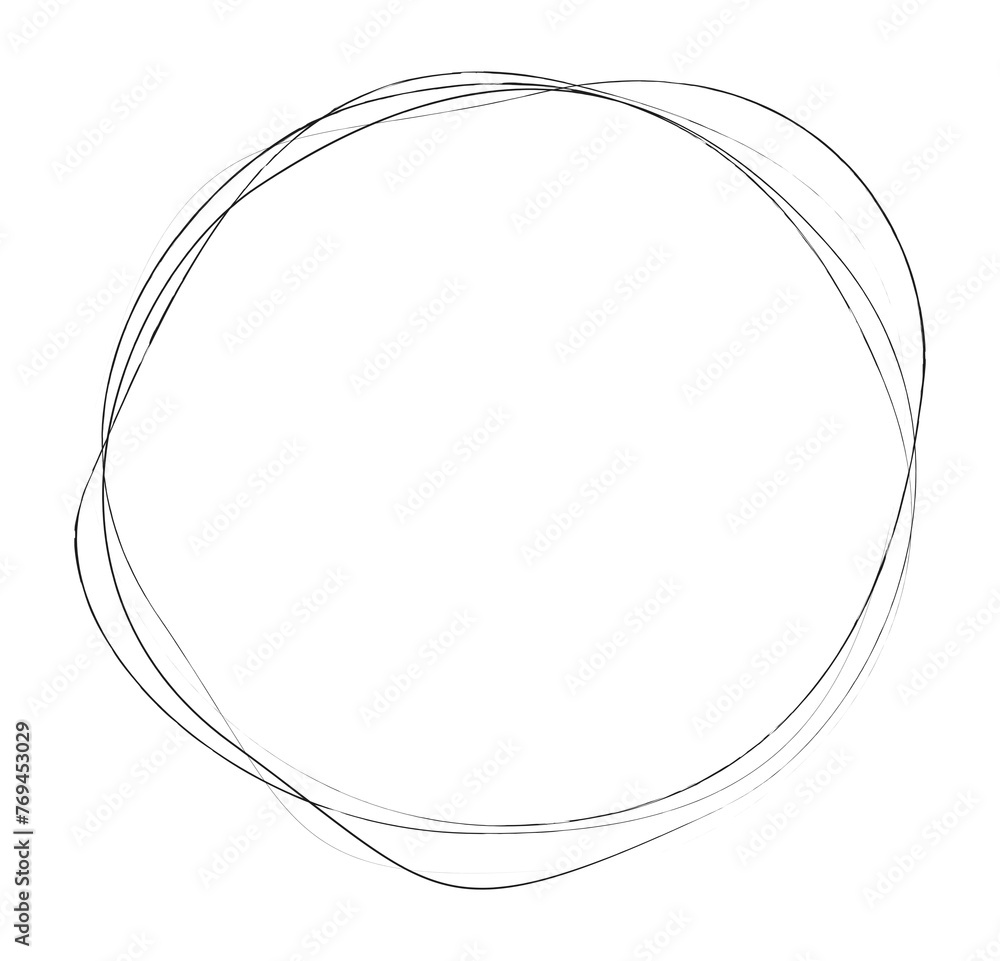 circle hand-drawn transparent background circle hand-drawn transparent background