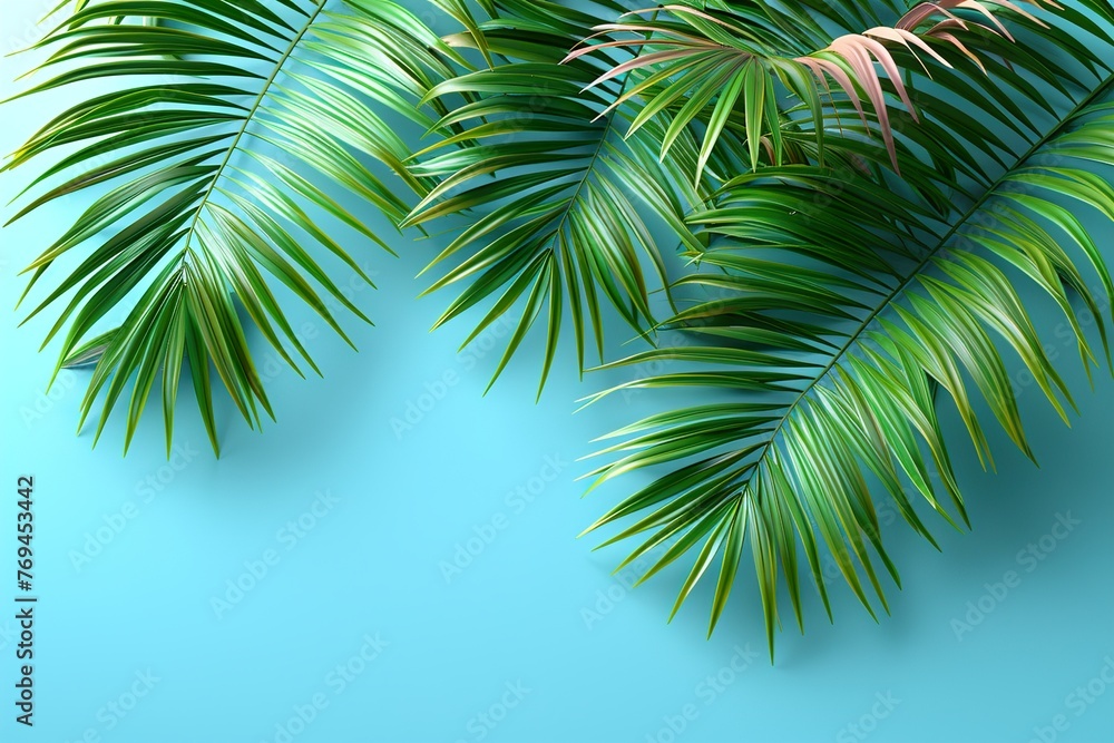 palm tree leaves palm tree leaves