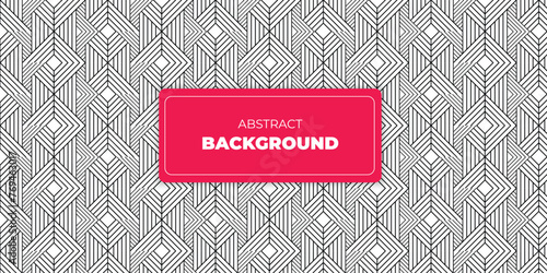 Abstract geometric pattern background, vector