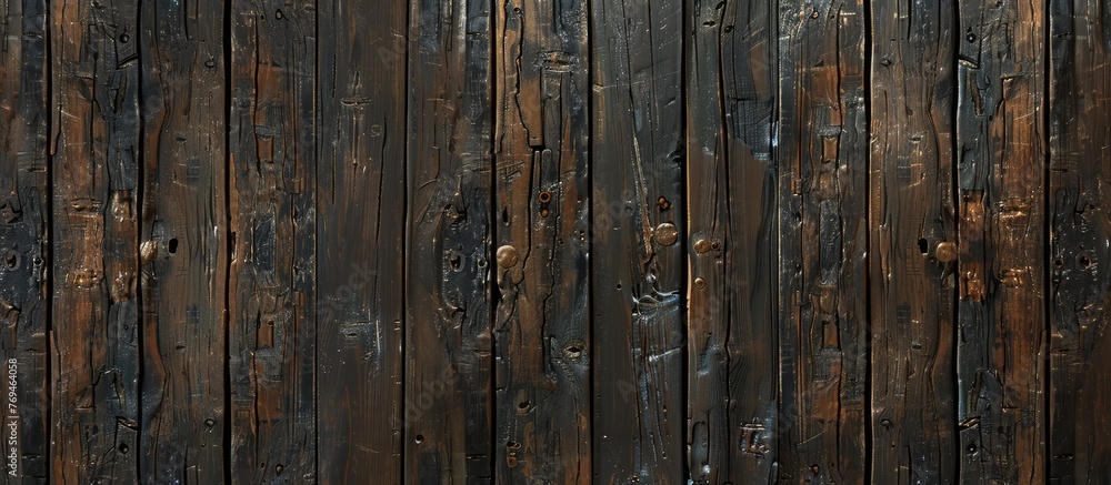 Fototapeta premium Aged timber backdrop. 