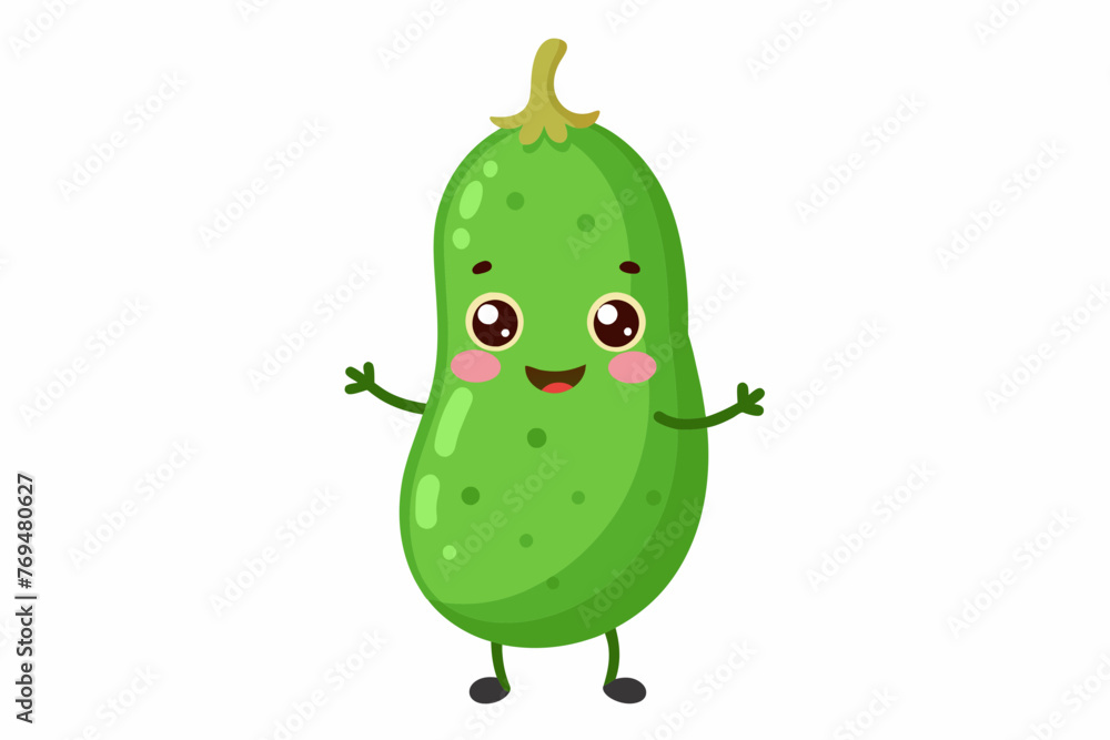 pepino food vector illustration pepino food vector illustration