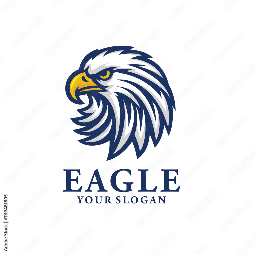 Obraz premium Eagle logo vector