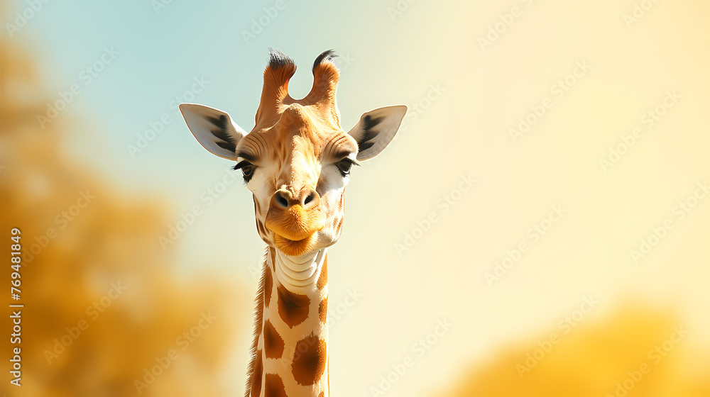 Giraffe portrait