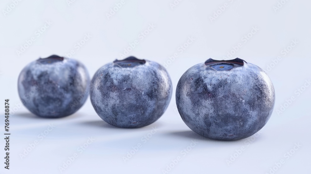 blueberries isolated on white blueberries isolated on white