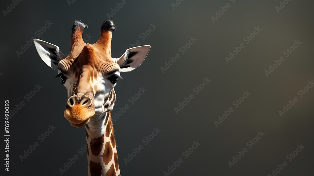 Obraz premium giraffe, creative art