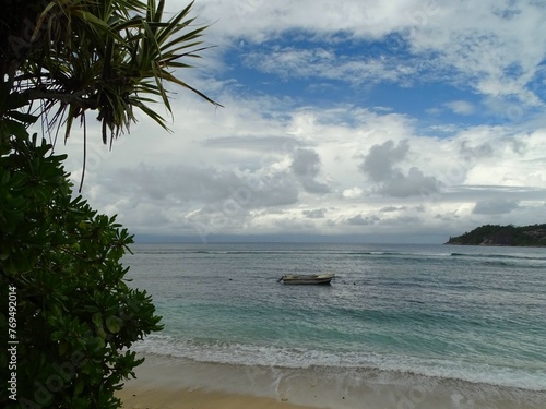 Seychelles, Mahé Islands, Anse l'Islette beach in Port Launay photo