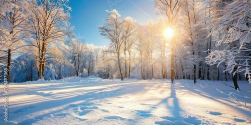 Fototapeta Naklejka Na Ścianę i Meble -  An image of winter season no people