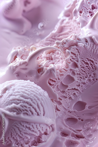 Wallpaper Mural Ice cream texture for background Torontodigital.ca