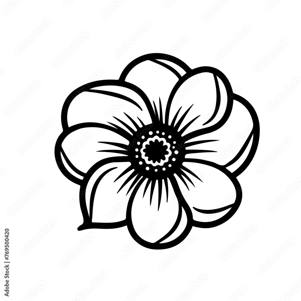 Flower vector illustration Flower vector illustration