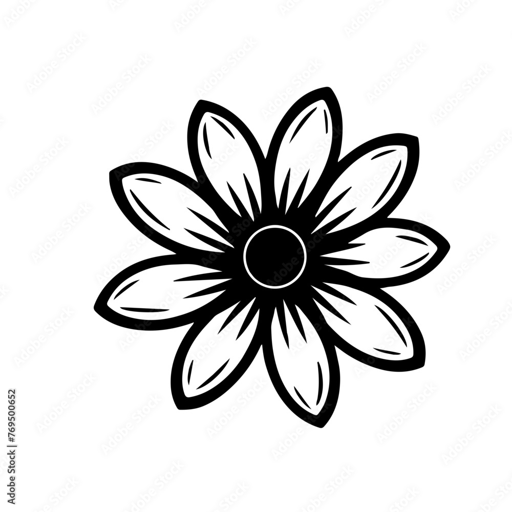 Flower vector illustration Flower vector illustration