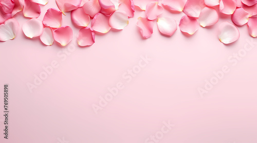 Flower frame with copy space