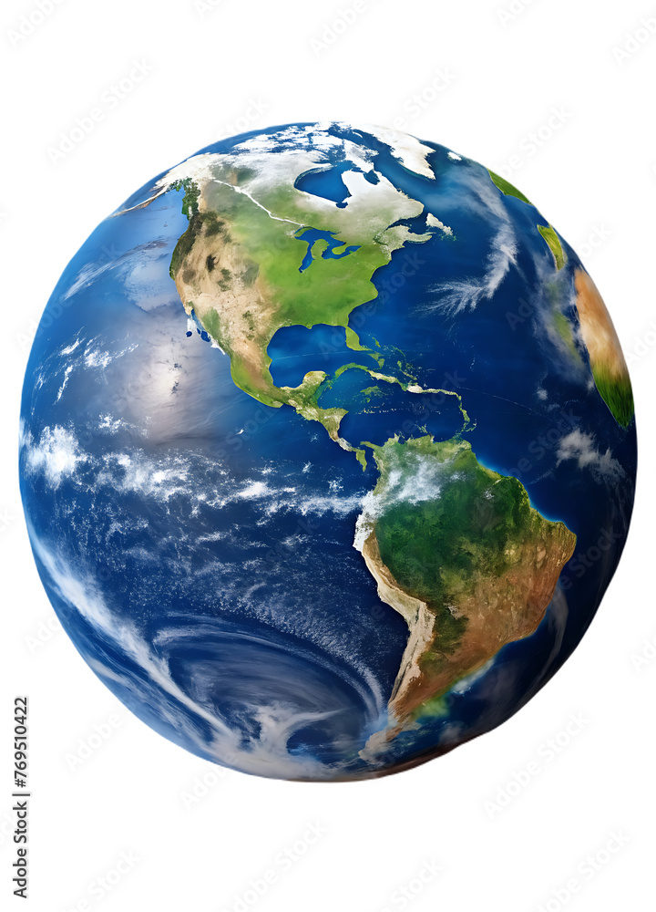 Earth science isolated on transparent background