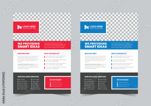 Creative Service Flyer Template | A4 | Print Ready