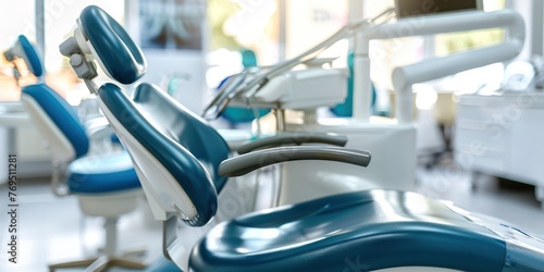 A photography of dentist chair 