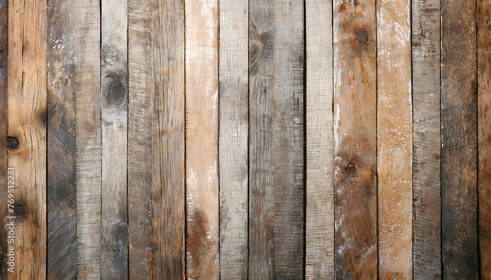Rustic Wooden Planks background. Generative AI. Rustic Wooden Planks background. Generative AI.