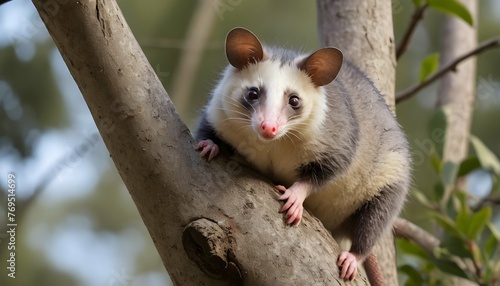 A Possum In A Tree © Yousaf