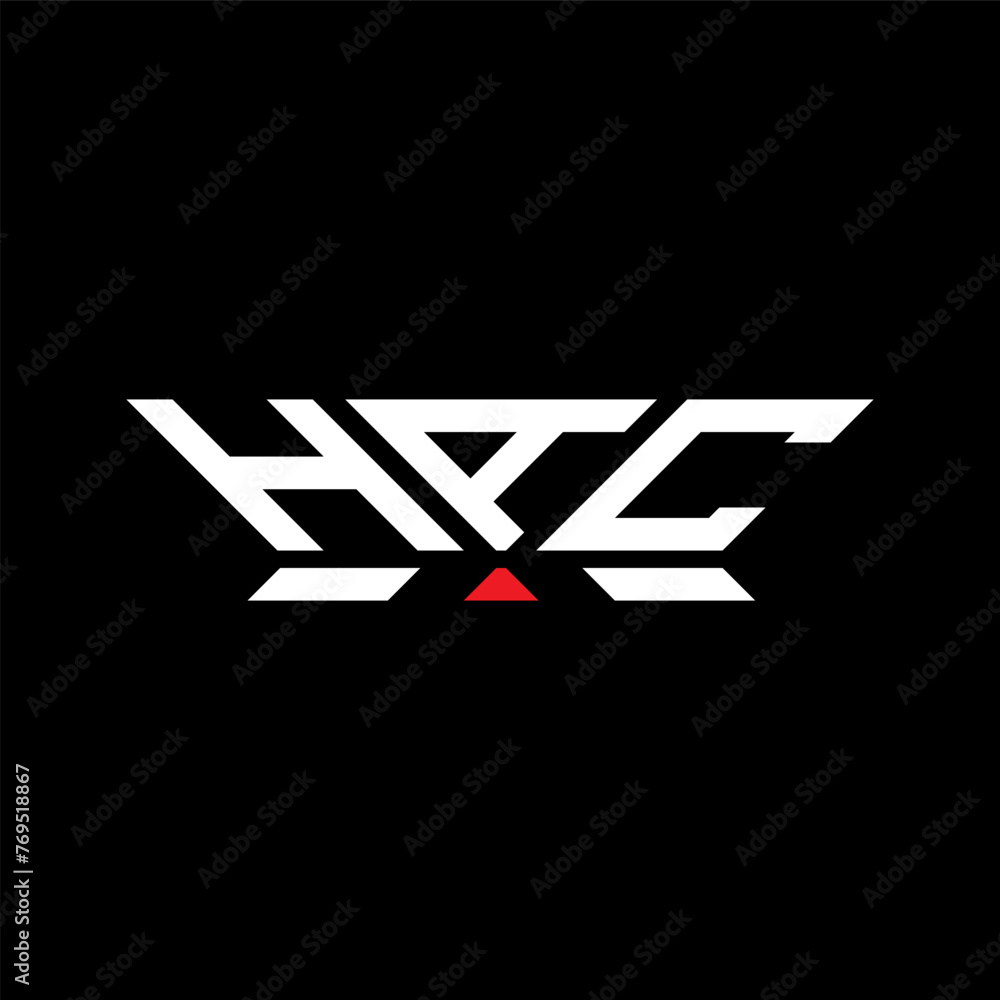 HAC letter logo vector design, HAC simple and modern logo. HAC luxurious alphabet design HAC letter logo vector design, HAC simple and modern logo. HAC luxurious alphabet design