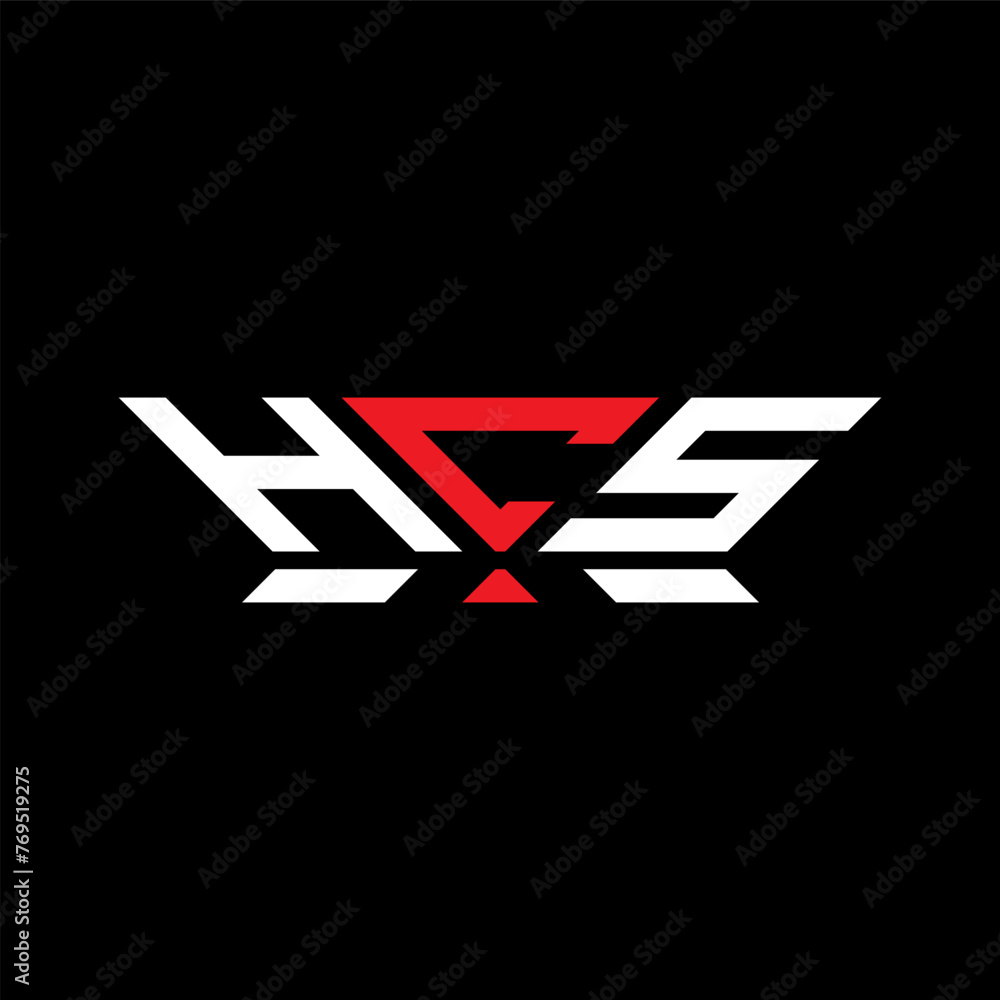 HCS letter logo vector design, HCS simple and modern logo. HCS luxurious alphabet design HCS letter logo vector design, HCS simple and modern logo. HCS luxurious alphabet design