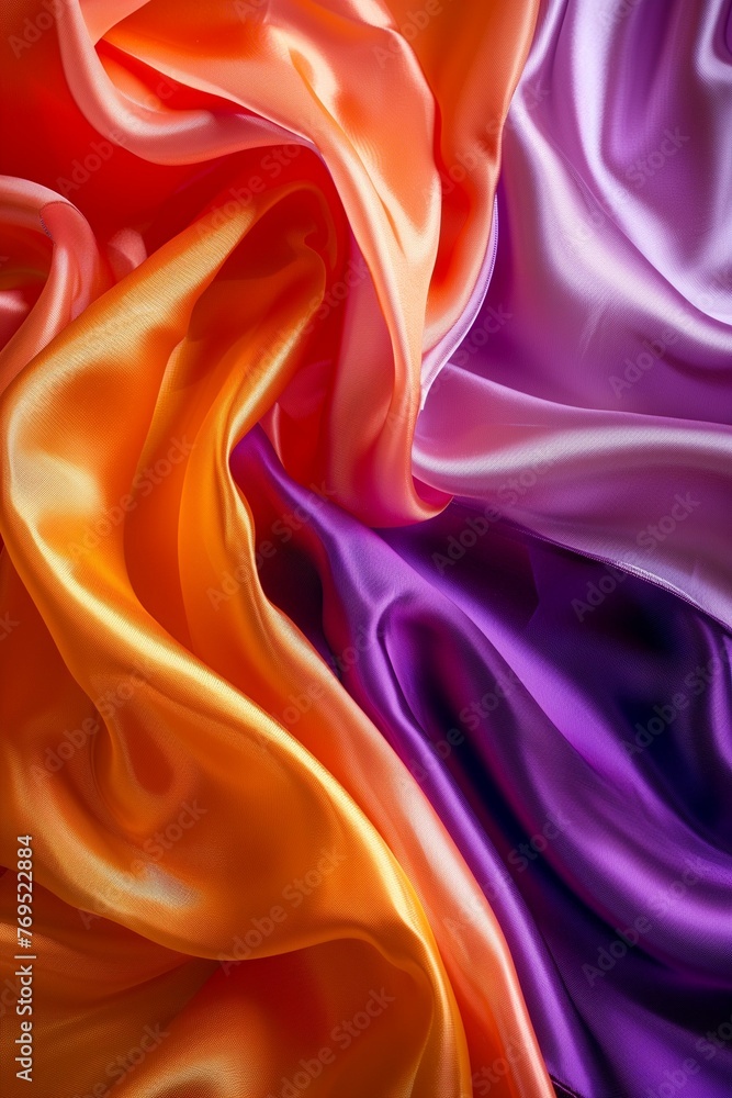 Obraz premium Abstract textil backgrouns with silk