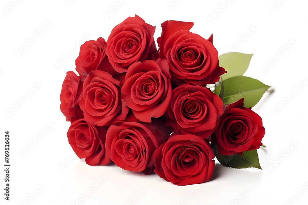 Infinite Romance Red Roses Bouquet on Pure White
Infinite Romance Red Roses Bouquet on Pure White